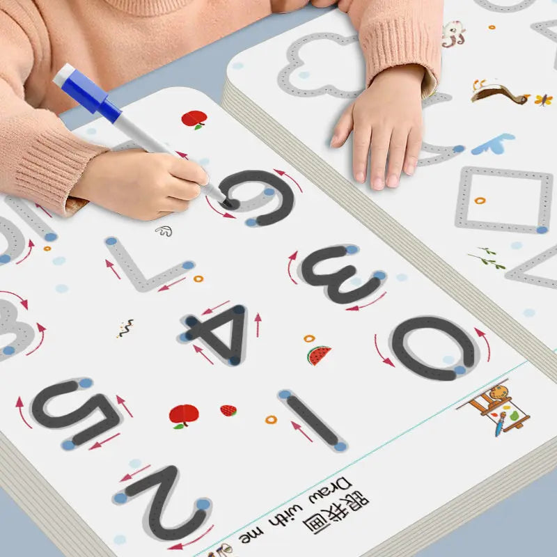 Magical Toddler Pen Control Workbook: Reusable Tracing & Drawing Practice for Little Artists