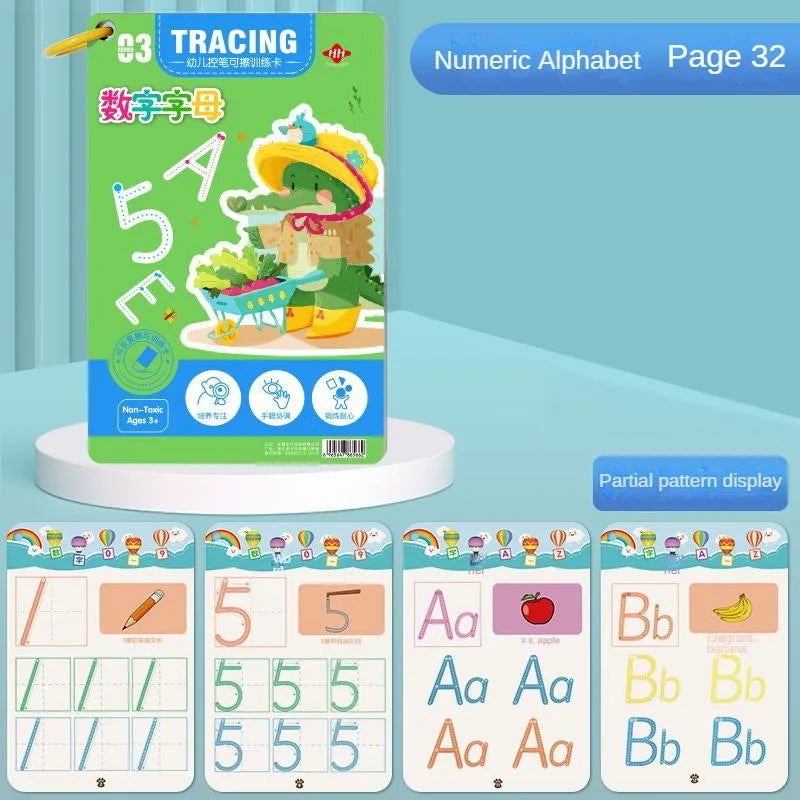 Magical Toddler Pen Control Workbook: Reusable Tracing & Drawing Practice for Little Artists