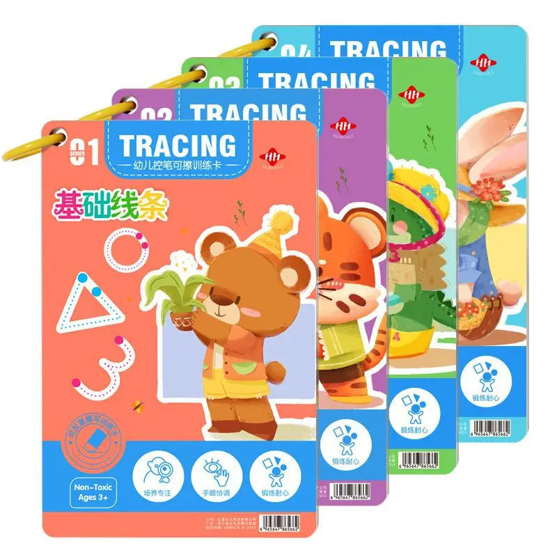 Magical Toddler Pen Control Workbook: Reusable Tracing & Drawing Practice for Little Artists